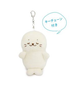Mother garden しろたん ついてきちゃうマスコット キーホルダー《すやすや顔》 単品