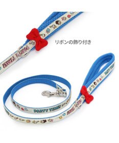 PET PARADISE ディズニー ドナルドダック 90周年 反射 リード ３Ｓ 《パーティー柄》 超小型犬