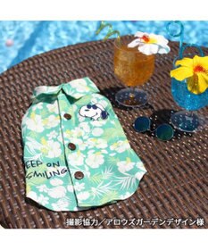 PET PARADISE スヌーピー 背中開き アロハシャツ 小型犬