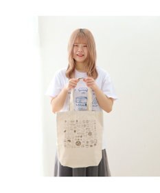 Mother garden しろたん キャンバストートバッグ 《色々柄》