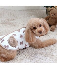 くまくまさん専用　キルティング花柄ベスト くまくまさん専用 キルティング花柄ベスト