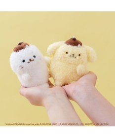Mother garden しろたん×ポムポムプリン ペアキーホルダー
