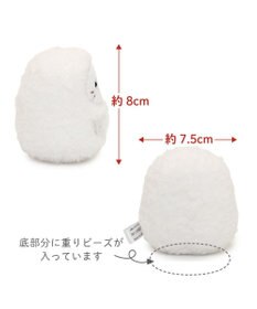 Mother garden しろたん だるまマスコット 《白》  単品 8cm