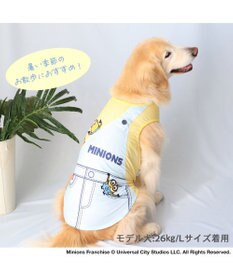 PET PARADISE ミニオン タンクトップ 【中型犬】【大型犬】サロペット風 クールマックスエコメイド