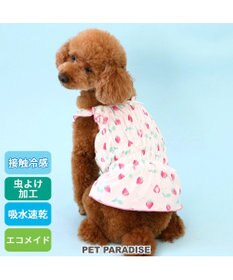 PET PARADISE ペットパラダイス エコメイド キャミソール 《苺柄》 小型犬