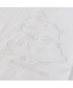 Mother garden しろたん＆らっこいぬ 白刺繍トレーナー《オフホワイト》 S / M / L / XL