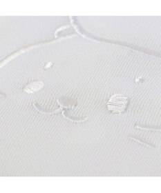 Mother garden しろたん＆らっこいぬ 白刺繍トレーナー《オフホワイト》 S / M / L / XL