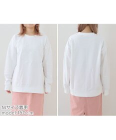 Mother garden しろたん＆らっこいぬ 白刺繍トレーナー《オフホワイト》 S / M / L / XL