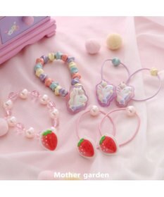 マザーガーデン 野いちご ヘアゴム 2個セット / Mother garden