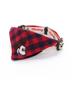 PET PARADISE ディズニー ミッキーマウス プルート  散歩柄首輪【３Ｓ】 小型犬