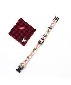 PET PARADISE ディズニー ミッキーマウス プルート  散歩柄首輪【3S】 小型犬
