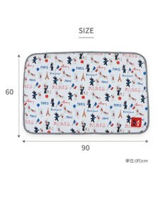 PET PARADISE リサとガスパール クール ブランケット 《パリ柄》 小型犬