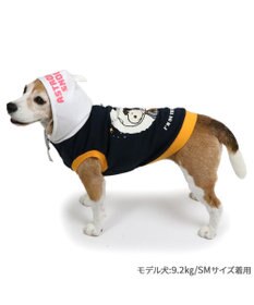 PET PARADISE スヌーピー 反射パーカー アストロノーツ 《ネイビー 》 中型犬