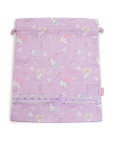 Mother garden マザーガーデン ユニコーン 巾着 大 《ハピネス柄》