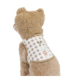 PET PARADISE ペットパラダイス くま なりきり ハーネス 《 チェック柄 》 ＳＳ