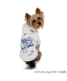 PET PARADISE ペットパラダイス Mai Kuraki ベニート パーカー 《ホワイト》 小型犬