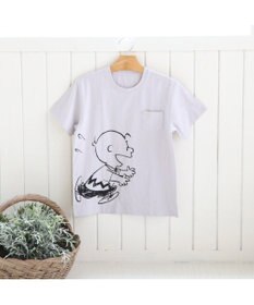 PET PARADISE おそろい ユニセックス ペットパラダイス 犬 服 スヌーピー お揃い Tシャツ オーナー用 ハッピー | おそろい 灰 グレー キャラクター