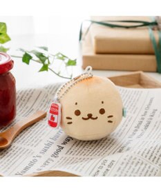 Mother garden しろたん パン型キーホルダー 《しろたん》 単品