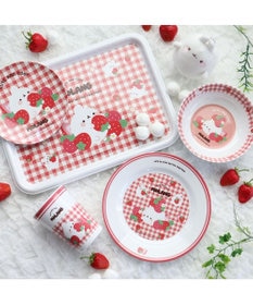 Mother garden マザーガーデン MOLANG モラン メラミン食器 丸皿 径16cm