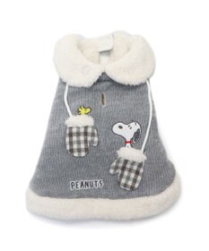 PET PARADISE スヌーピー 手袋 ポンチョ   中型犬 大型犬