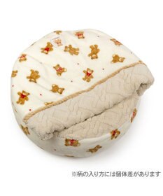 PET PARADISE ペットパラダイスくまちゃん 丸寝袋 《ほっこりくま柄》 Ｍ