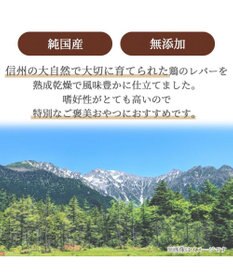 PET PARADISE 信州 鶏レバー ジャーキー 30g 熟成乾燥 国産