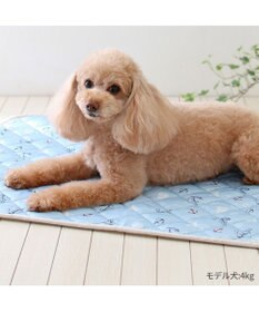 PET PARADISE ペットパラダイス クール マット 《マリン柄》 90×60㎝
