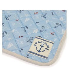 PET PARADISE ペットパラダイス クール マット 《マリン柄》 90×60㎝