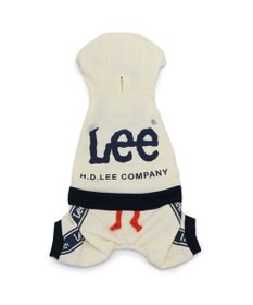 PET PARADISE Lee フード付き ロゴロンパース 小型犬