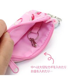 Mother garden マザーガーデン 野いちご キー＆パスケース ICカード入れ リール付き