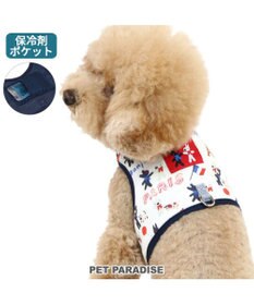 PET PARADISE リサとガスパール 保冷剤ポケット付き ハーネス S 小型犬