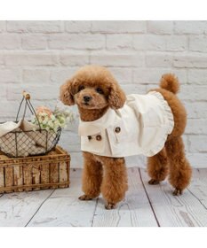 PET PARADISE ペットパラダイス トレンチポンチョ 小型犬