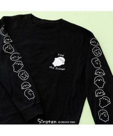 Mother garden しろたん 長袖 Ｔシャツ 《しろたん探せ》ユニセックス