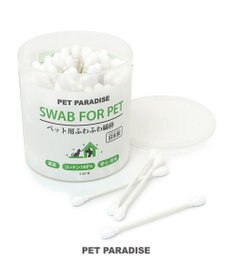 PET PARADISE ペットパラダイス ペット用ふわふわ綿棒 110本入