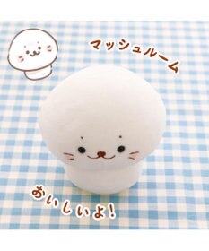 Mother garden しろたん  白いものシリーズマスコット 《マッシュルーム》 店舗限定