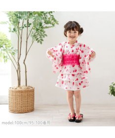 Mother garden 2025 マザーガーデン 野いちご 浴衣ドレス 《水彩柄》 95~100cm / 105~110cm