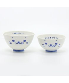 Mother garden しろたん ごはん粒がくっつきにくい 茶碗 《ぼくにもひとくち・お米顔柄》 【小】