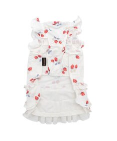 PET PARADISE ペットパラダイス  エコメイド ワンピース 《苺柄》 中型犬 大型犬