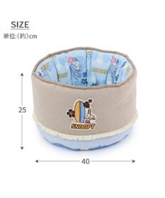 PET PARADISE スヌーピー クールカップ 《サーフ柄》 S