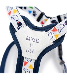 PET PARADISE リサとガスパール アクティブハーネス 《三角柄》 Ｓ 小型犬