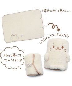 Mother garden しろたん くるっと膝掛け 《しろたん＆羊》