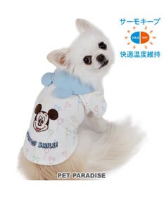 PET PARADISE ディズニー ミッキーマウス サーモキープ Tシャツ 《風船柄》 小型犬