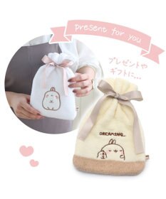 マザーガーデン MOLANG モラン ふんわり靴下 & 巾着 セット
