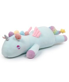 Mother garden マザーガーデン ユニコーン ぷにもち 抱き枕 68cm 《ミントブルー》