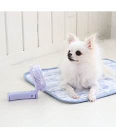 PET PARADISE 〔2023年モデル〕 ミニ 扇風機 ミスト ハンディファン 《ラベンダー》