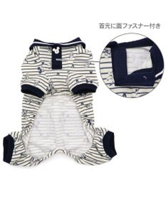 PET PARADISE ディズニー ミッキーマウス ペティヒート ロンパース 《ストライプ》 小型犬