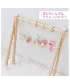 Mother garden マザーガーデン いちごの木製ベビージム 2ケ月～