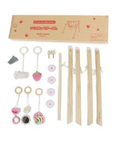 Mother garden マザーガーデン いちごの木製ベビージム 2ケ月~