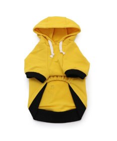 PET PARADISE Lee ビッグ ロゴ パーカー 《イエロー》 小型犬