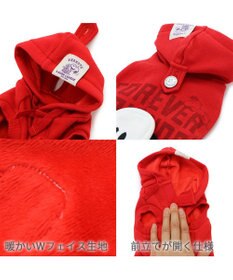 PET PARADISE スヌーピー ずっ友 お揃い パーカー 《レッド》  中型犬  大型犬